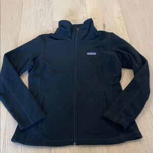 Patagonia Black Zip-Up Fleece